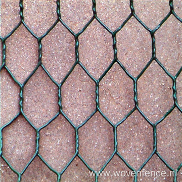 PVC coated hexagonal wire mesh